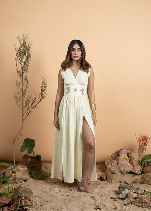 AUREL SLIT DRESS