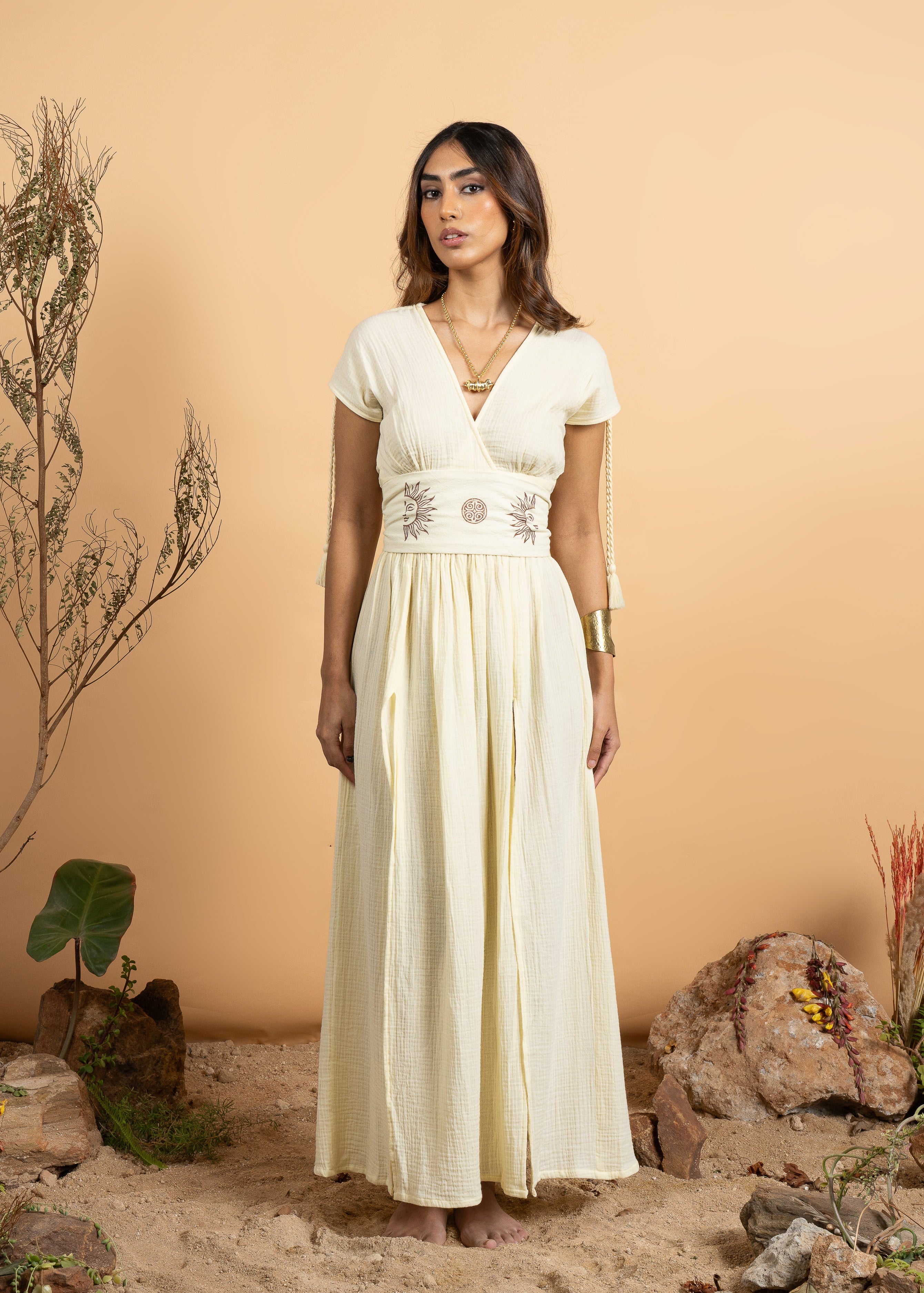 AUREL SLIT DRESS