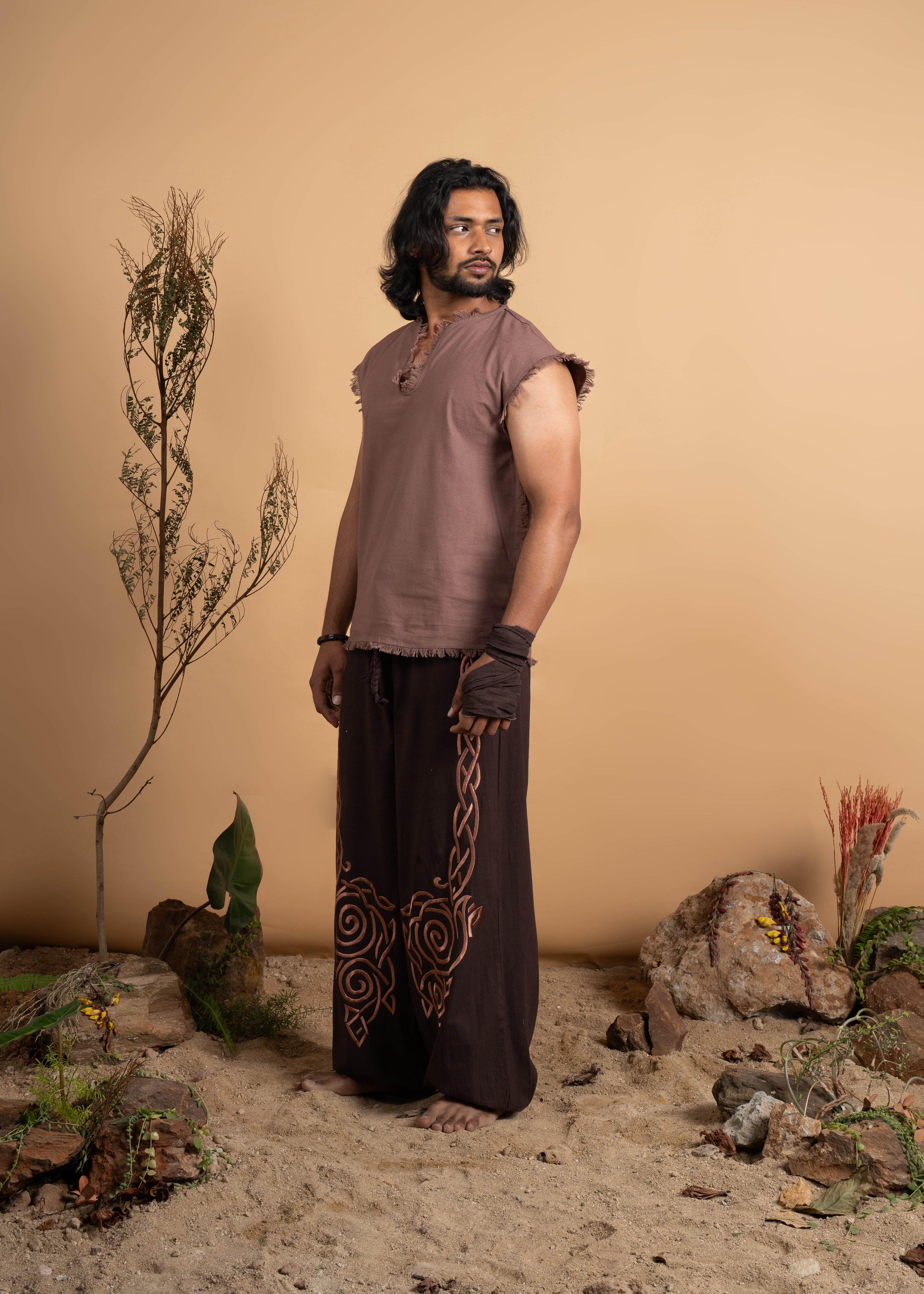 YATRA BROWN PANTS