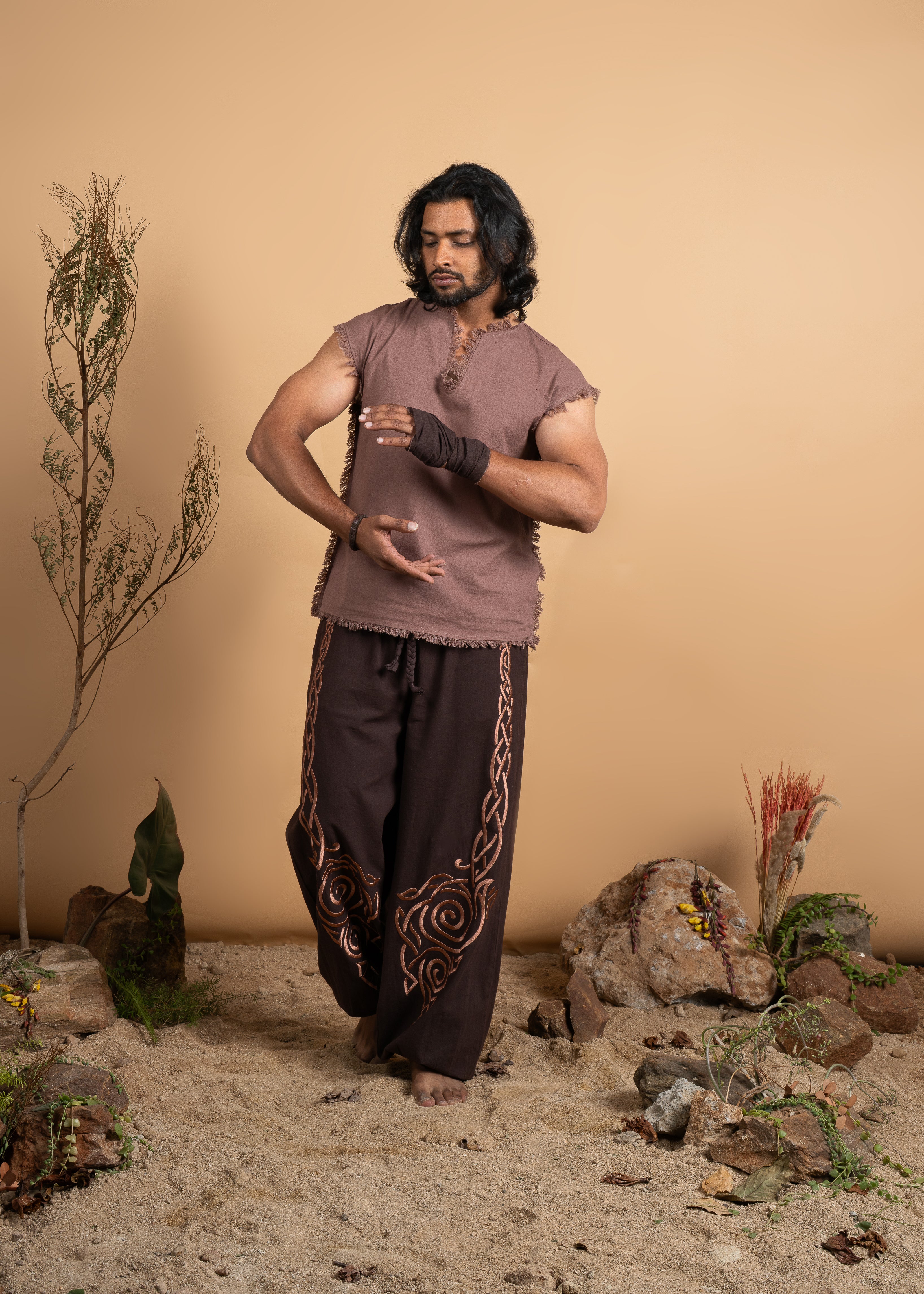 YATRA BROWN PANTS