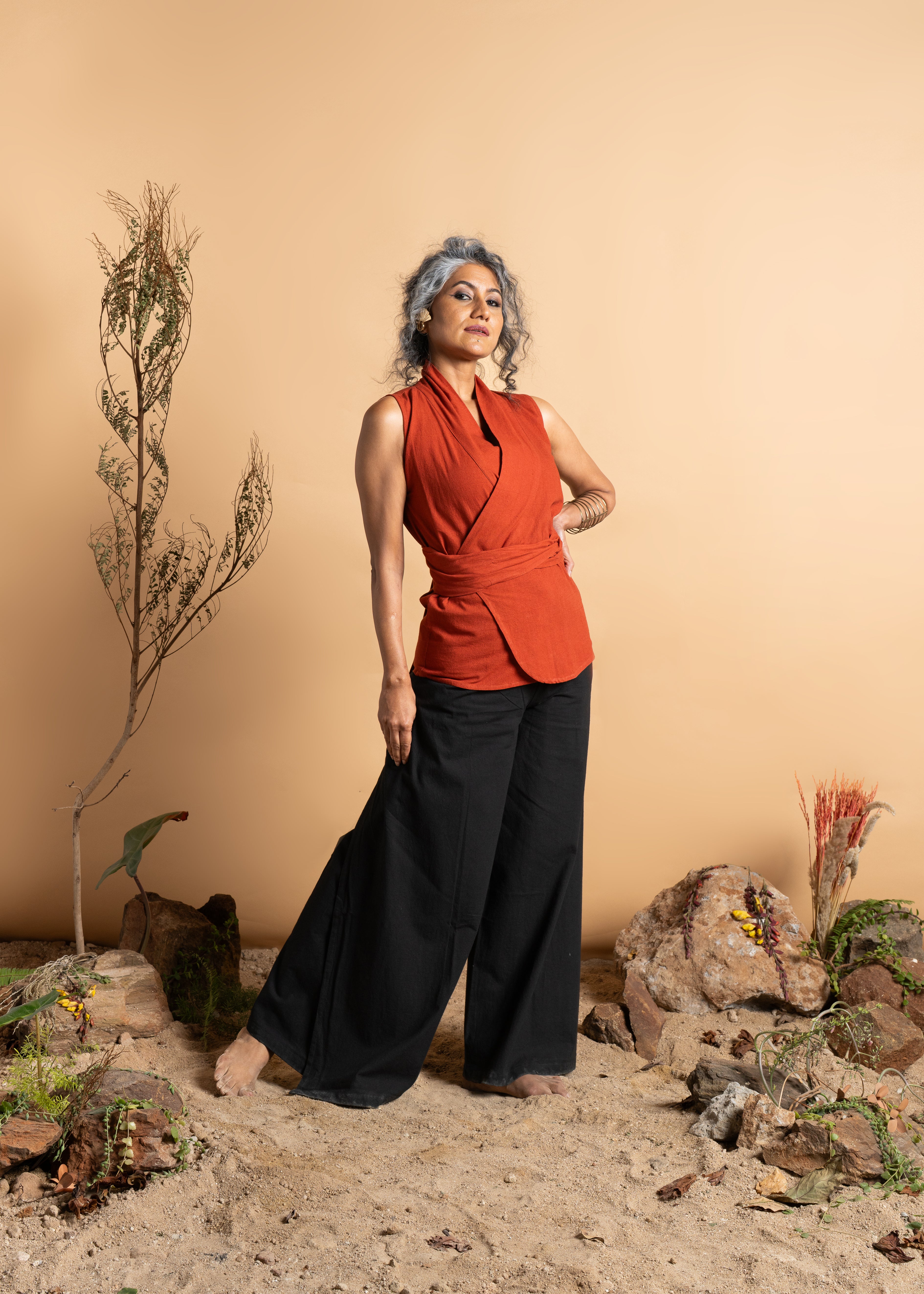 KAIA MULTI WRAP TOP