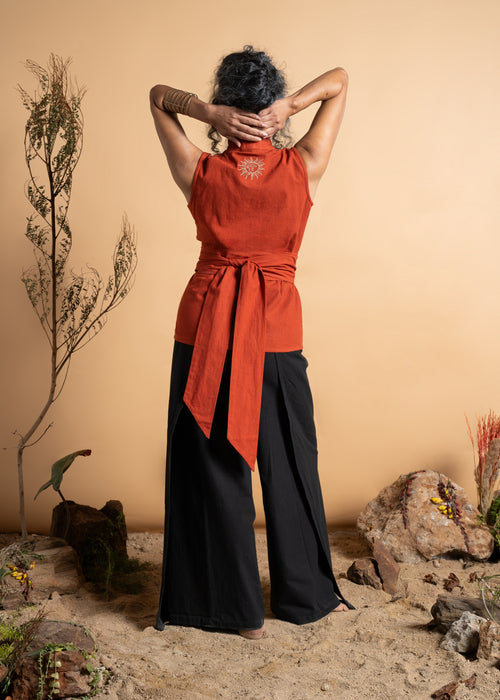 KAIA MULTI WRAP TOP